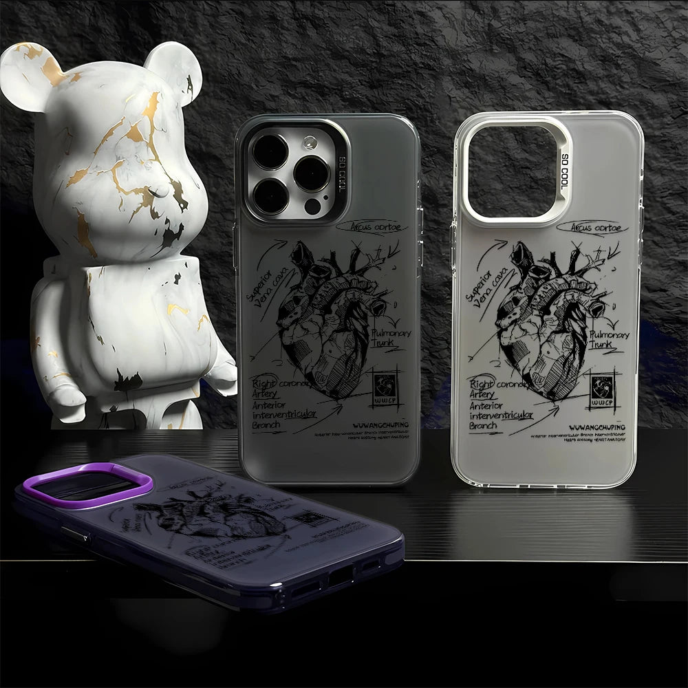 Creative Cardiovascular model Heart Medical Phone Case For