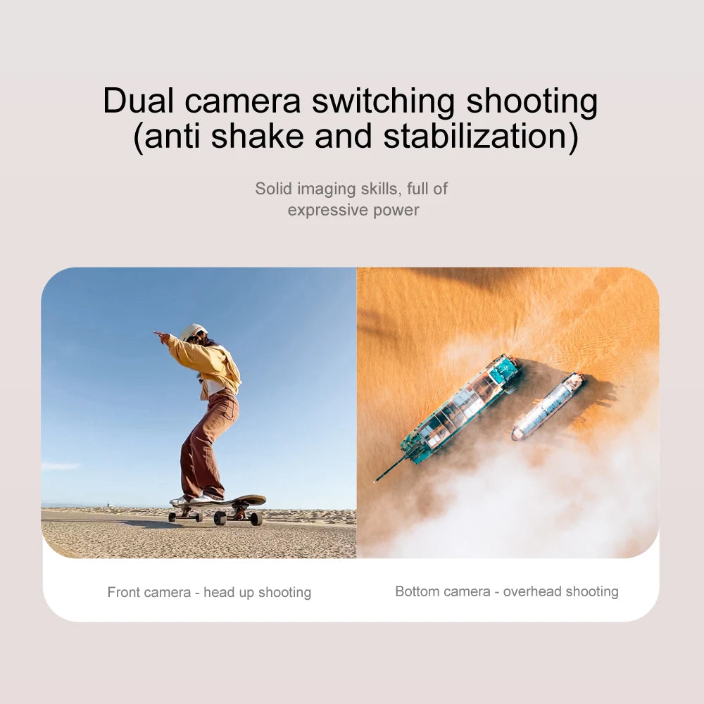 F198 Brushless Drone Optical Flow Positioning Dual Camera