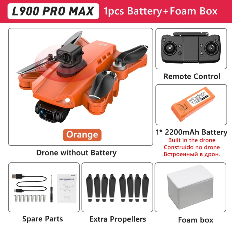 LYZRC L900 PRO GPS Drone 4K Professional HD
