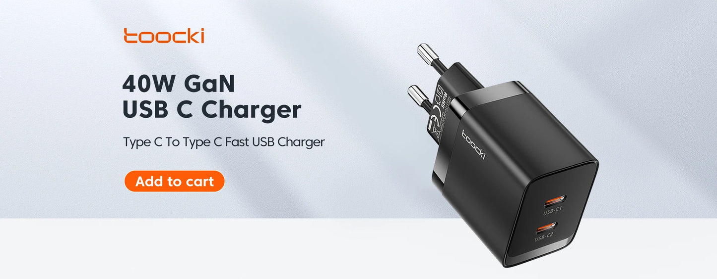 Toocki 100W Type C to Type C Cable