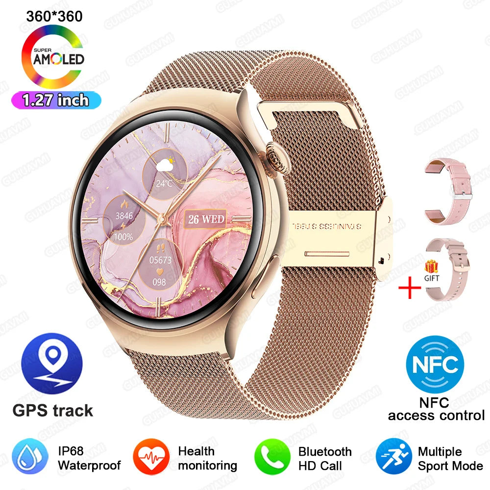 2025 New Lady Fashion Smart Watch women AMOLED
