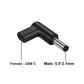 USB C PD to DC Power Connector Universal