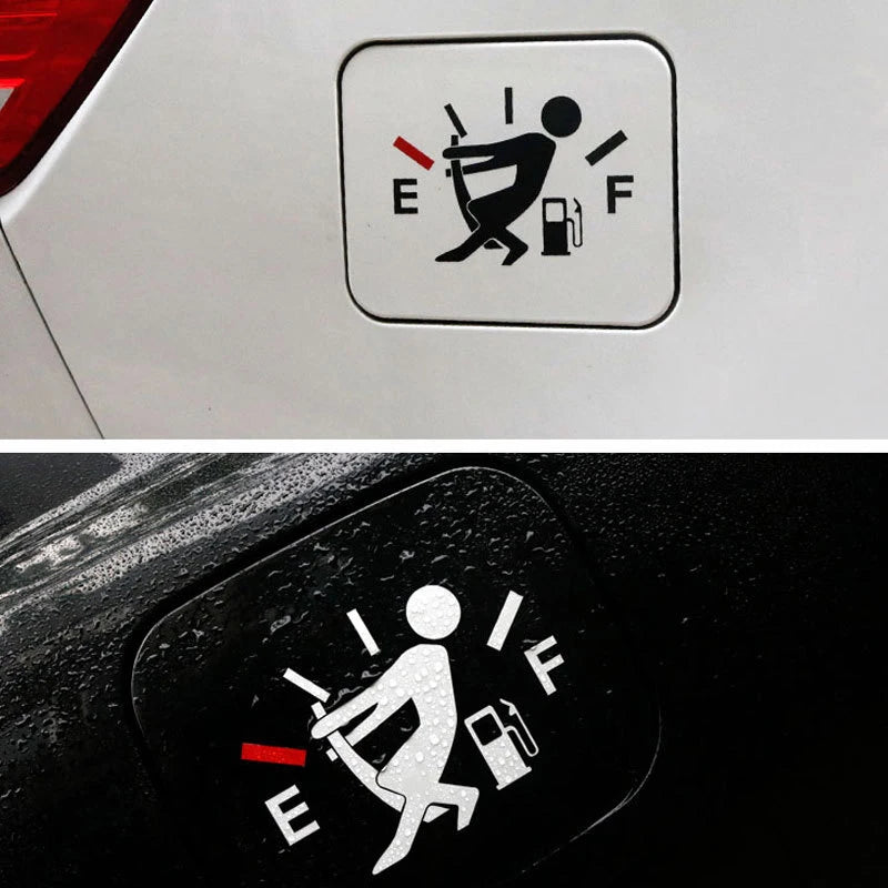 New 1PC Funny Car Stickers High Gas Consumption