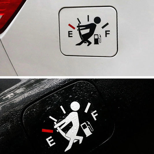 New 1PC Funny Car Stickers High Gas Consumption