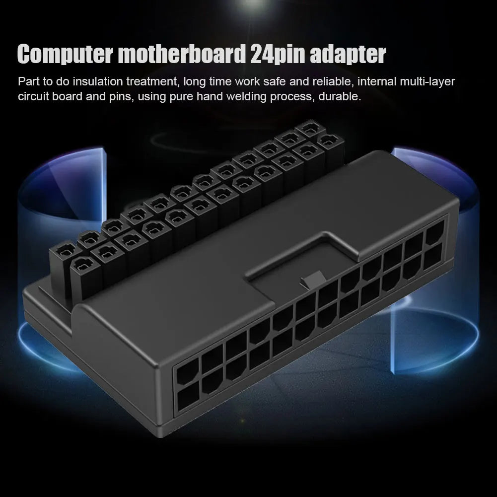 ATX 24 Pin to 90 Degree Power Plug