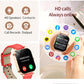 2025 New Smart Watch Women Waterproof Bluetooth Call