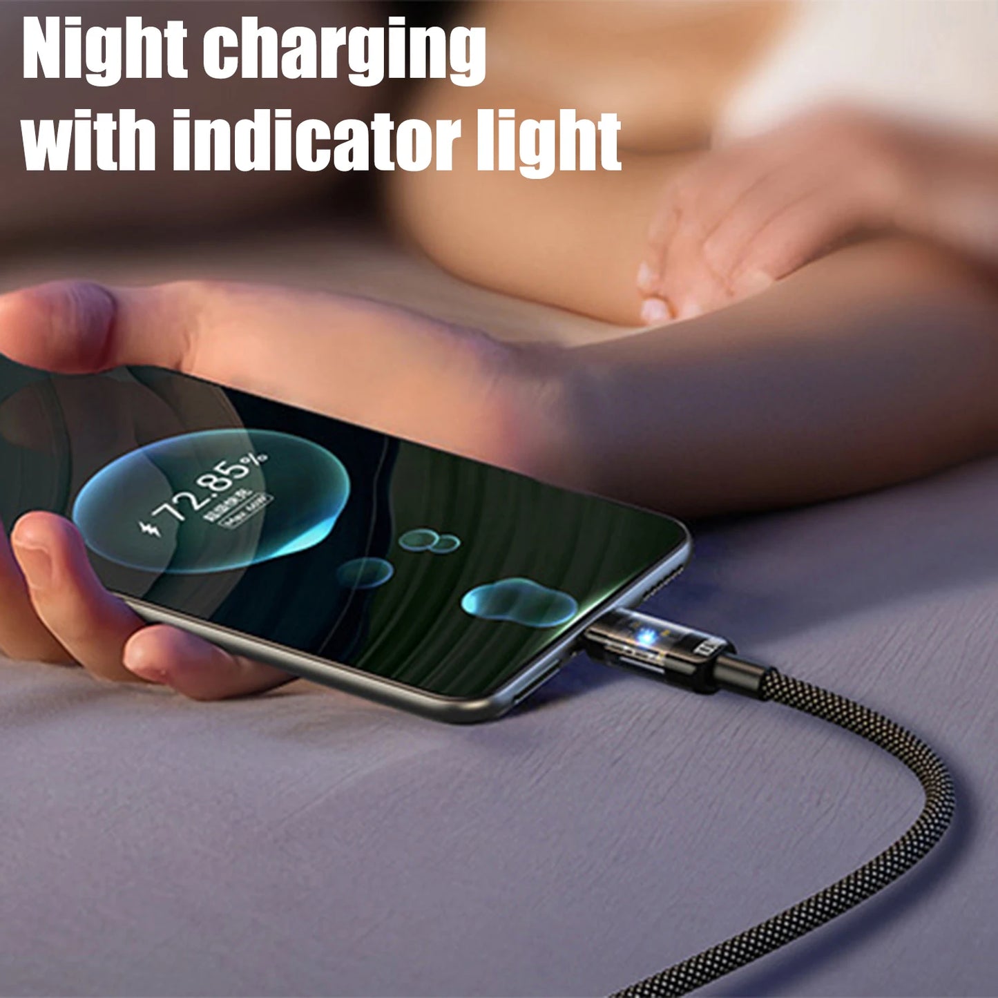240W 10A Quick Charging USB C Cable Nylon