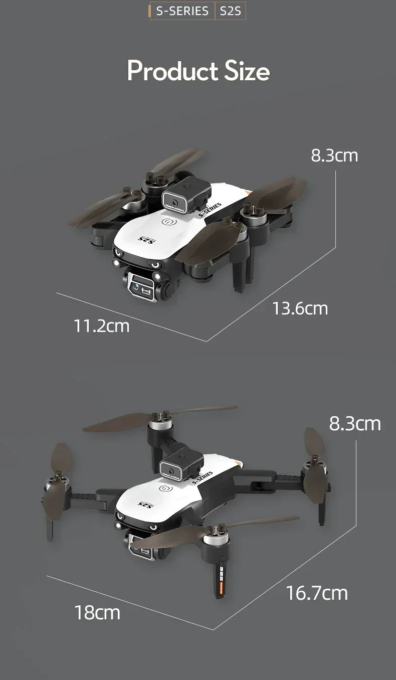 XIAOMI MIJIA S2S Mini Drone Profesional 8K Dual