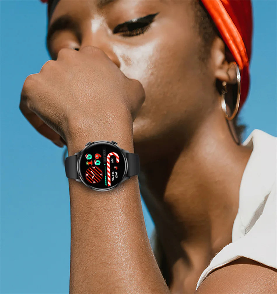 2025 New Smartwatch Women AMOLED HD Screen Always