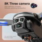 New V888 Brushless Drone 8K Professional HD Triple