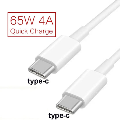 USB Type C To USB C 65W PD