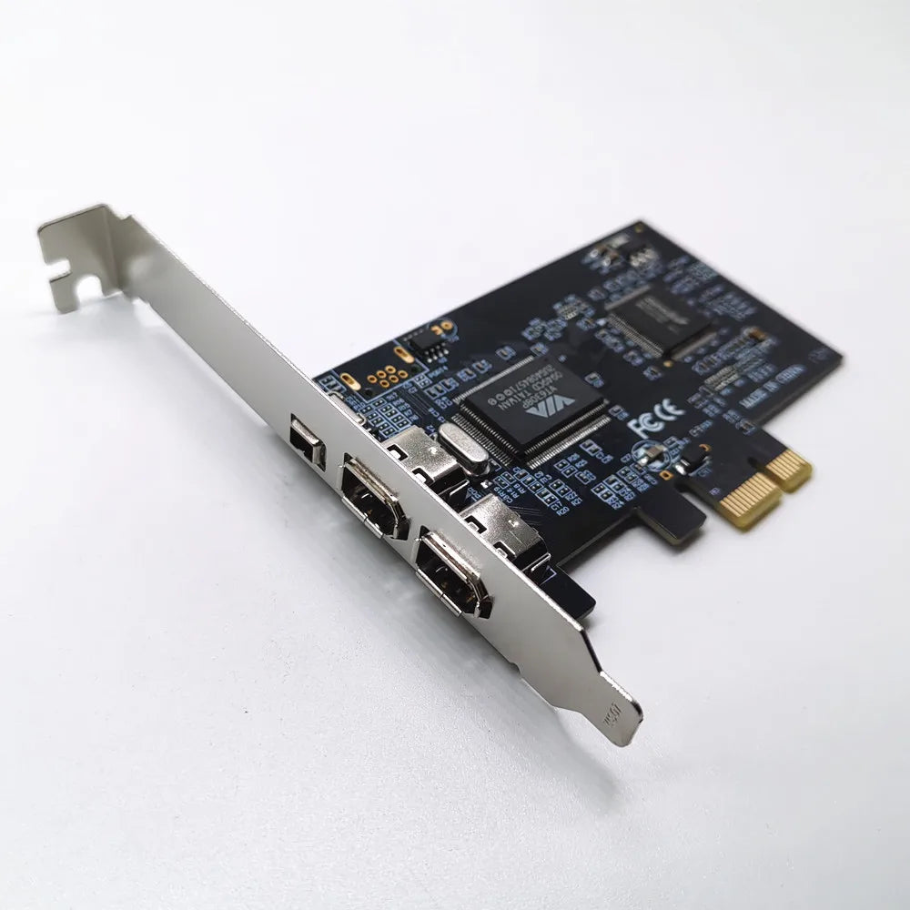 PCIe 3 Ports 1394A Firewire Expansion Card PCI