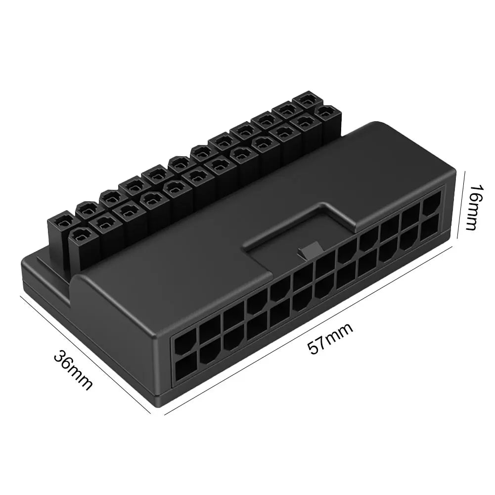 ATX 24 Pin to 90 Degree Power Plug