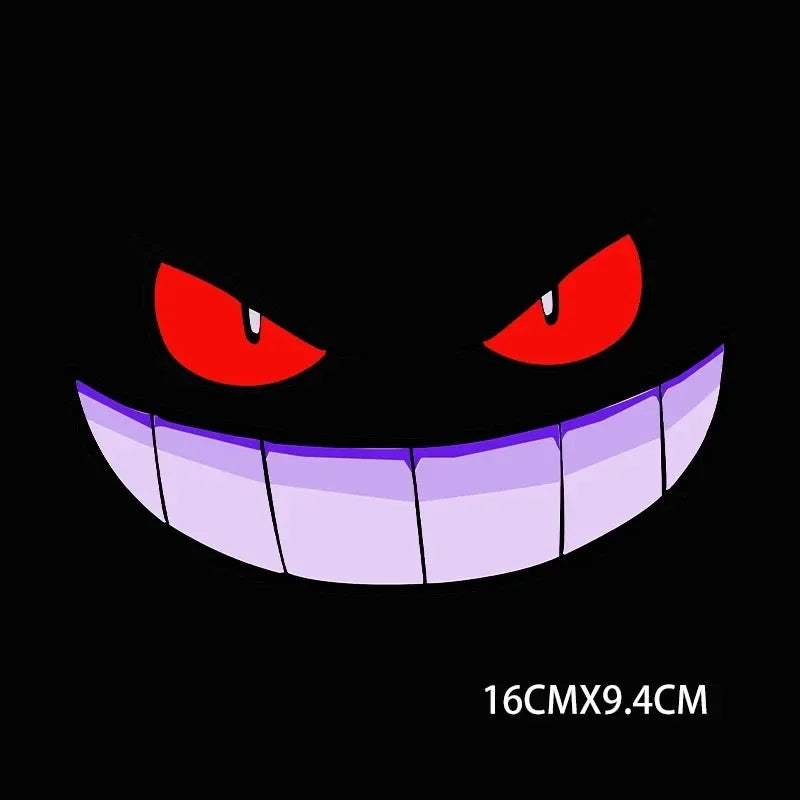Funny Eye Stickers, Devil Stickers, Reflective and Waterproof