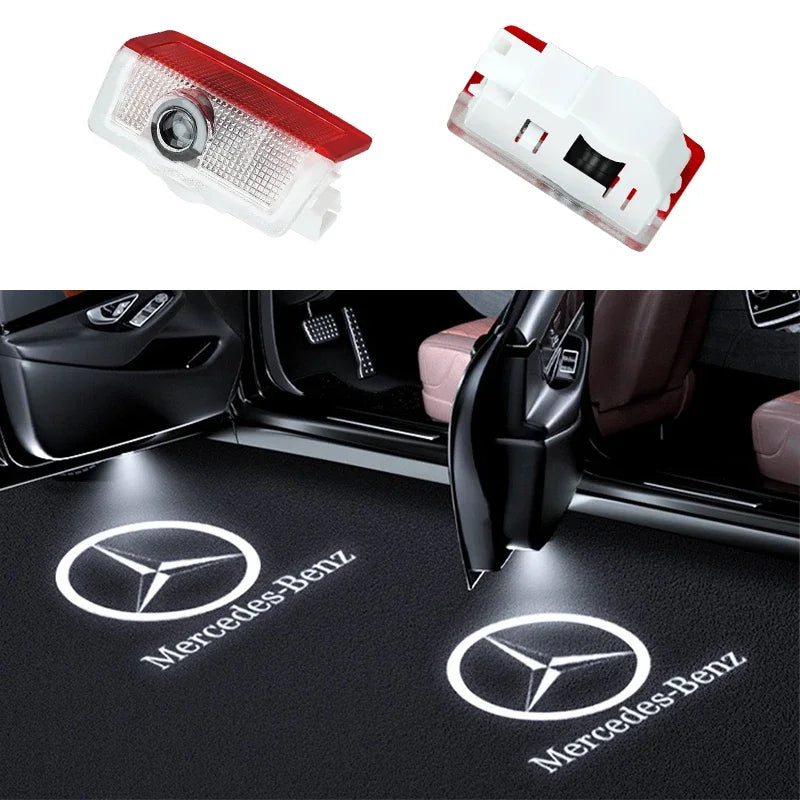 2pcs Led Car Door logo Welcome Light For