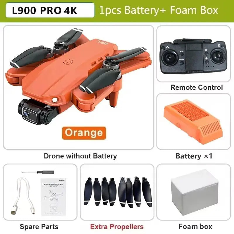 L900 Pro GPS Drone 4K Professional HD Dual