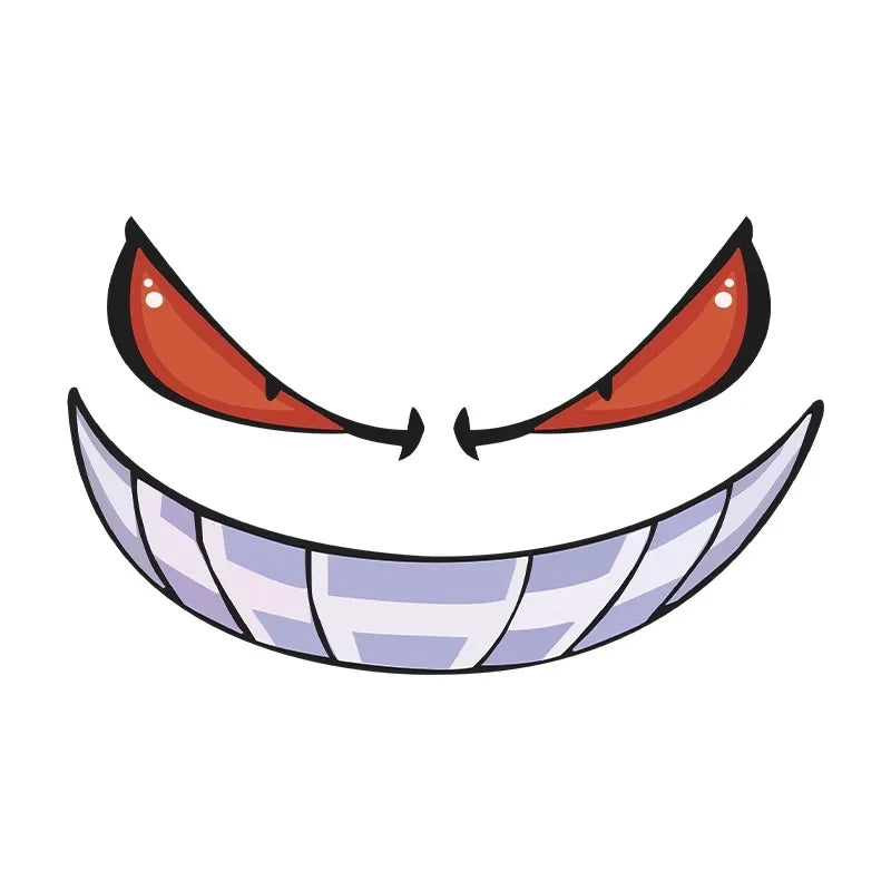 Funny Eye Stickers, Devil Stickers, Reflective and Waterproof