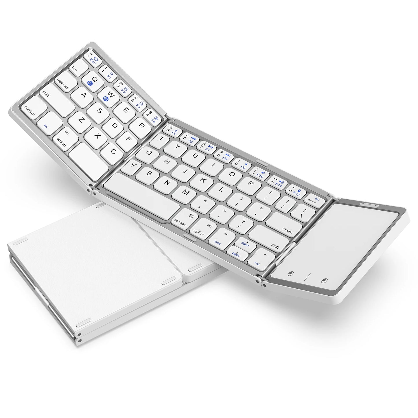 Seenda Foldable Wireless Bluetooth Keyboard Rechargeable Folding Portable