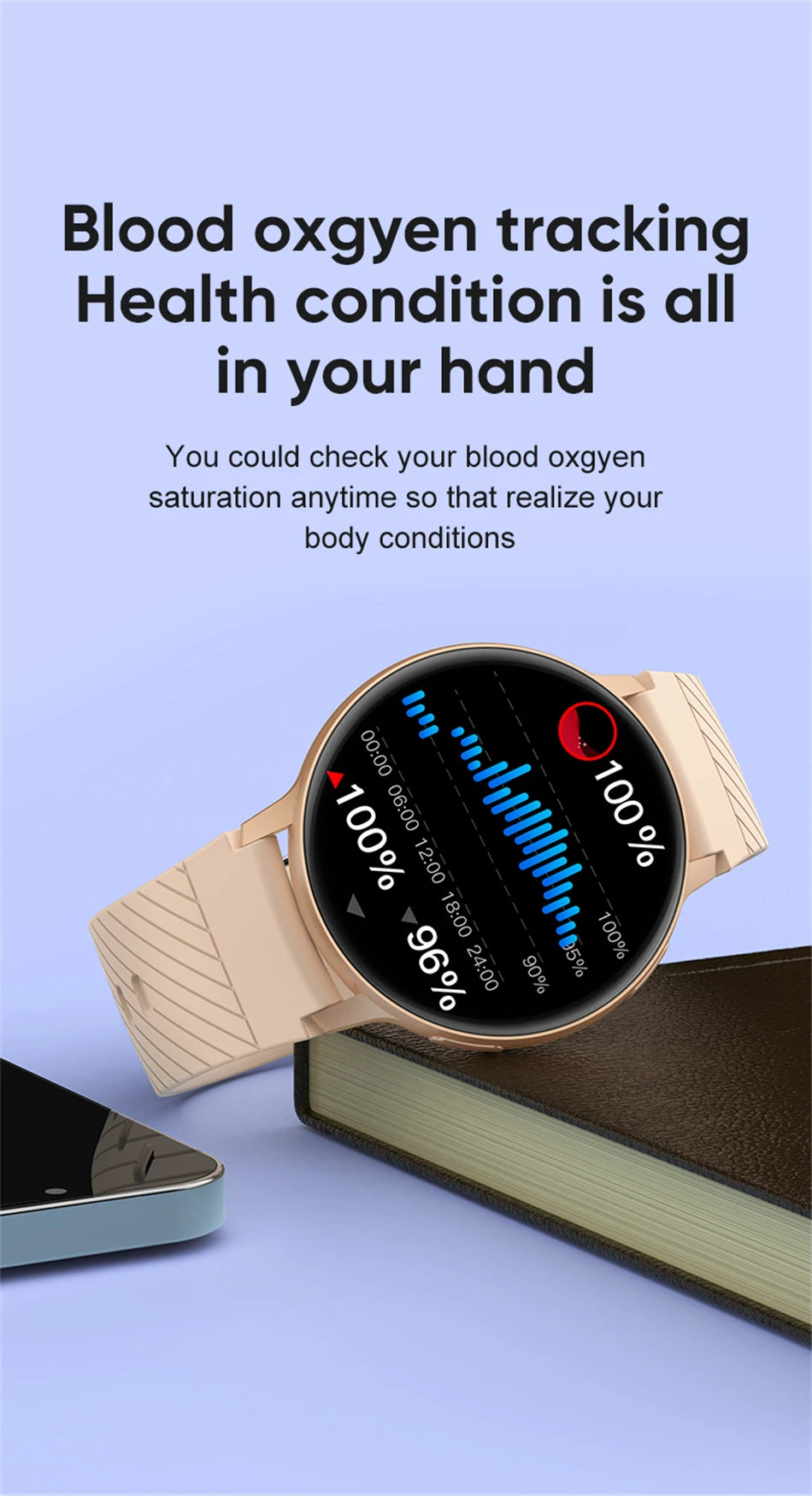 LIGE 2025 Smart Watch Women Bluetooth Call Custom