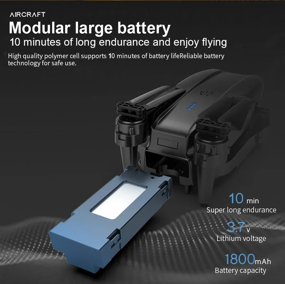 E99pro K3 Foldable Mini Drone - 4K HD