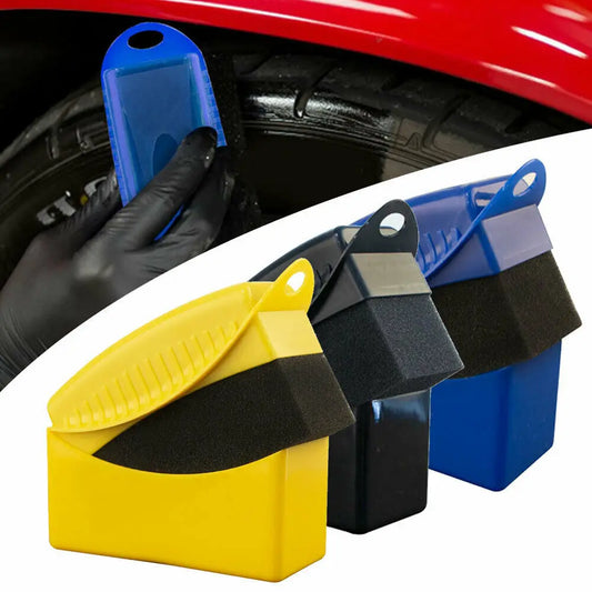 Car Wheel Polishing Waxing Sponge Brush ABS Plastics