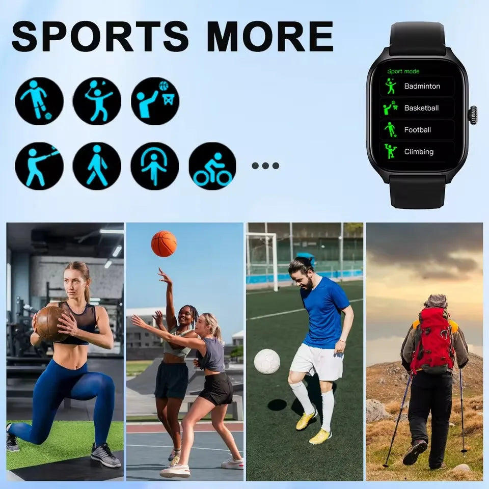 2025 Smart Watch Android IOS Phone 2.01 Inch