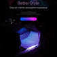 Neon 36 48 72 LED Car Interior Ambient