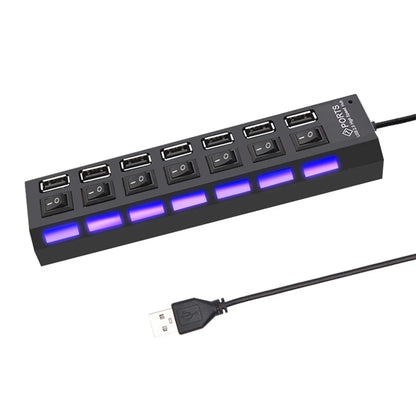 USB 2.0 Hub Multi USB Splitter Ports Hub