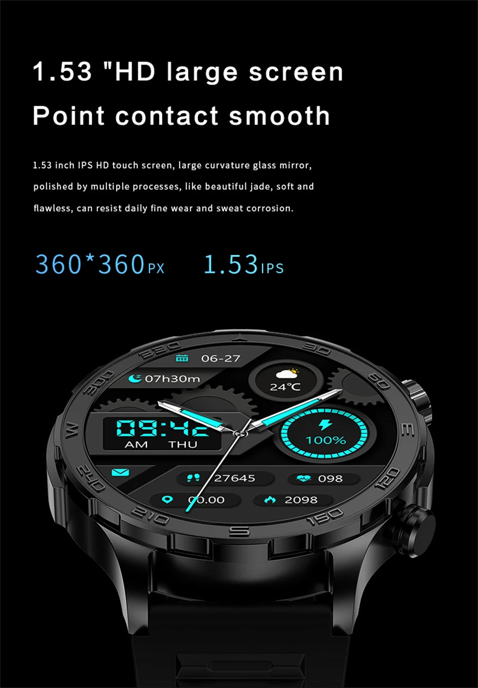 2025 New Bluetooth Call Smart Watch Men For