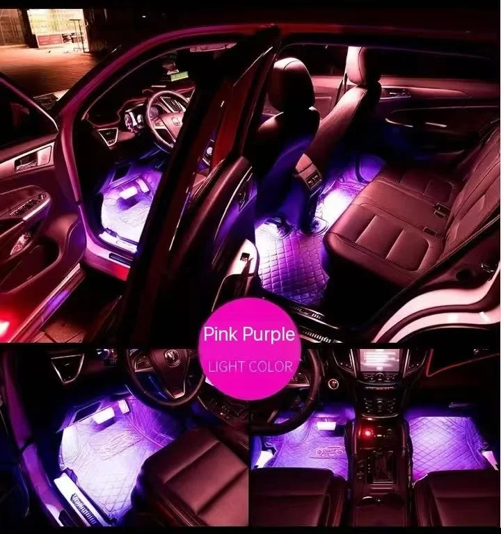 Neon 36 48 72 LED Car Interior Ambient