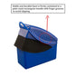 Car Wheel Polishing Waxing Sponge Brush ABS Plastics