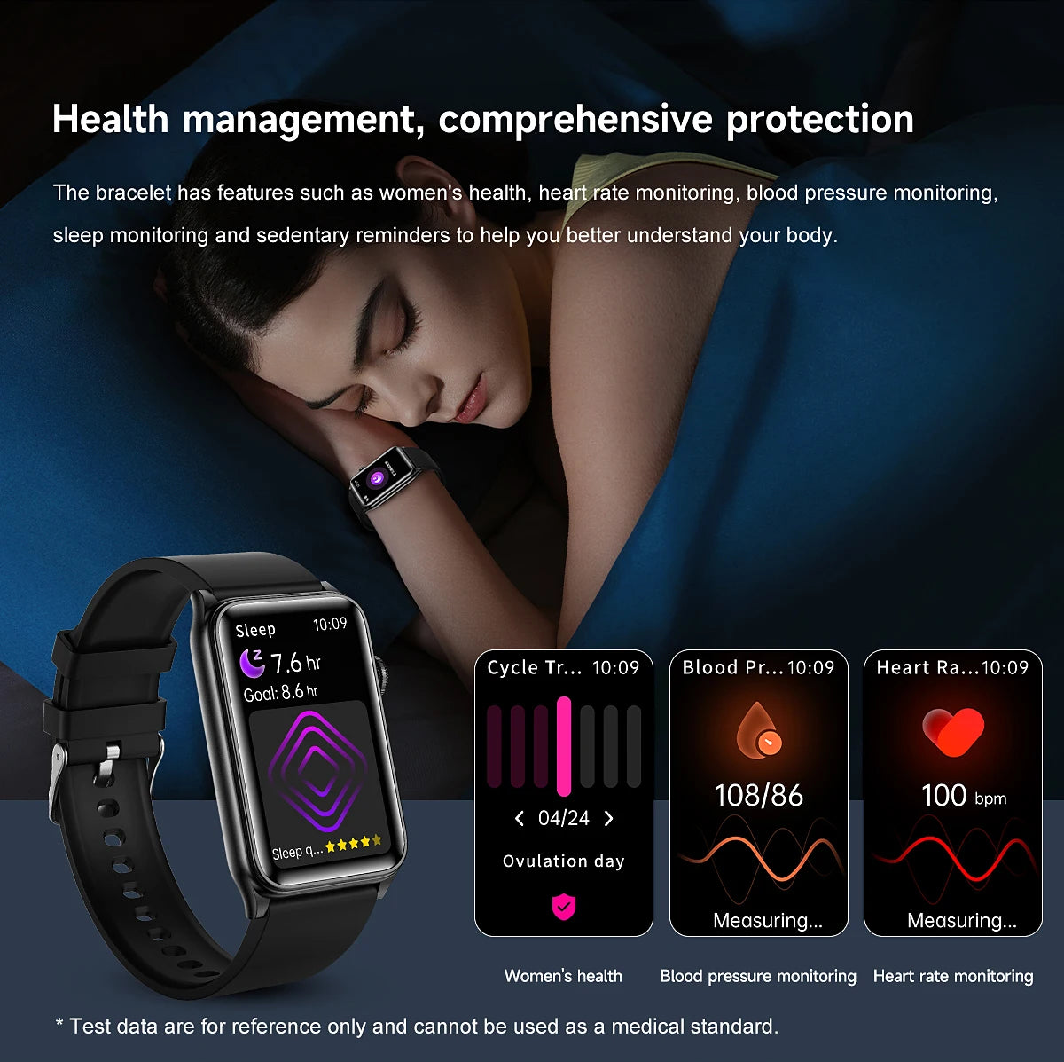 2025 New Smart Watch Men LED Bluetooth Call