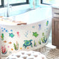 Cartoon Sea Turtle Seahorse Wall Stickers Kids Room