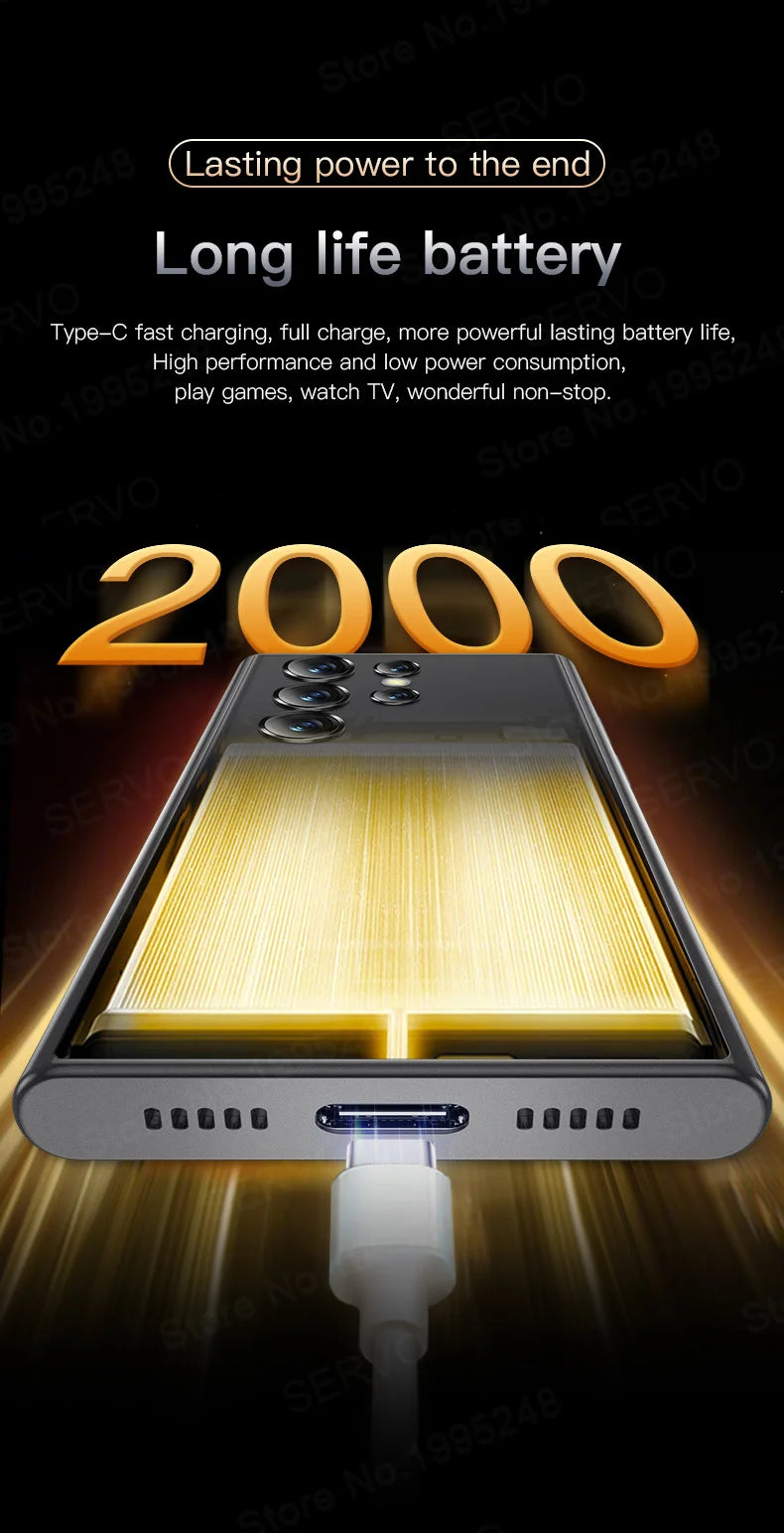 2024 New SERVO S24 Mini 4G Global Smartphone