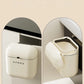 9L/12L DIY Cream-Colored Wall-mounted Kitchen Trash Can with