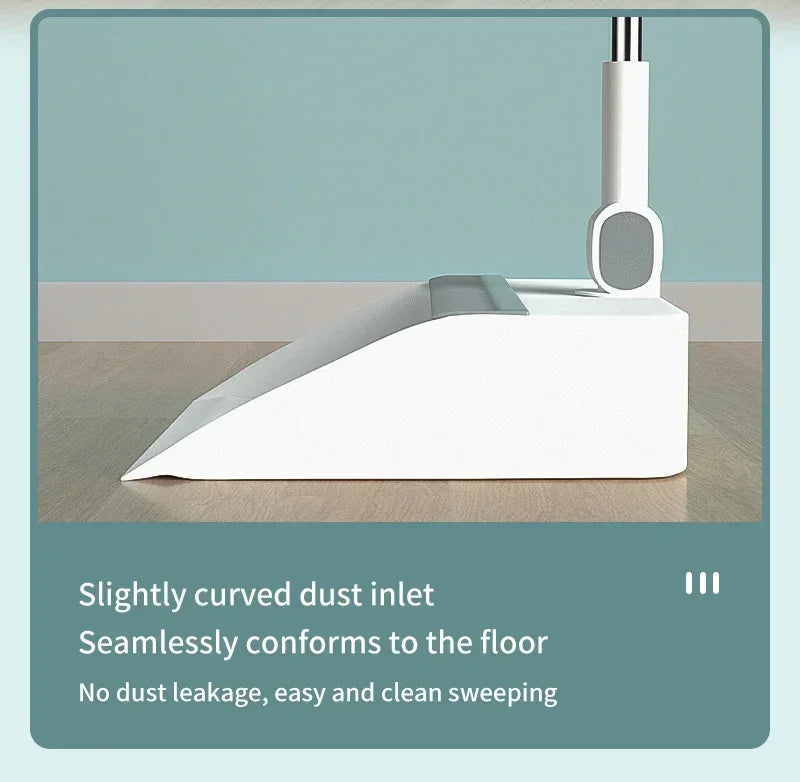 2PCS/Set Broom and Scoop Set Folding Dustpan High-end