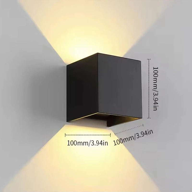 LED Modern Wall Lamp Up And Down Spot
