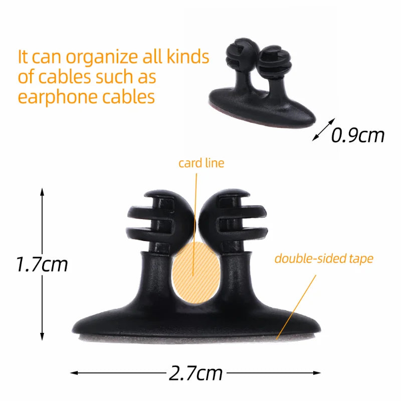 Car Wire Cable Holder Cable Manager for Mobile