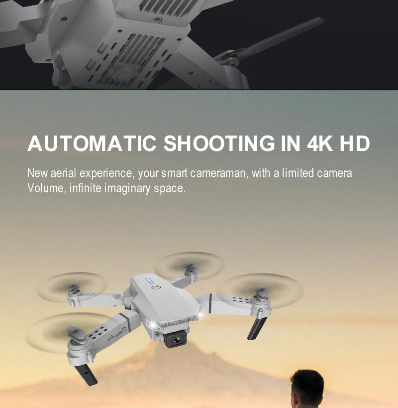 KDBFA 2024 New E88 Pro WIFI FPV Drone