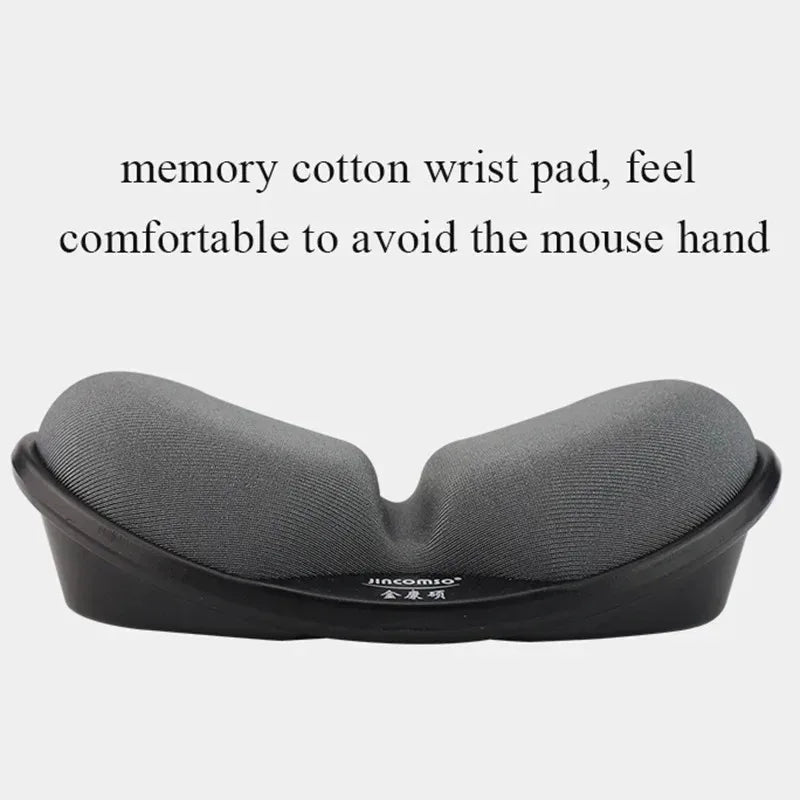 Anti-skid Memory Foam Mouse Pad Mousepad Support Wrist