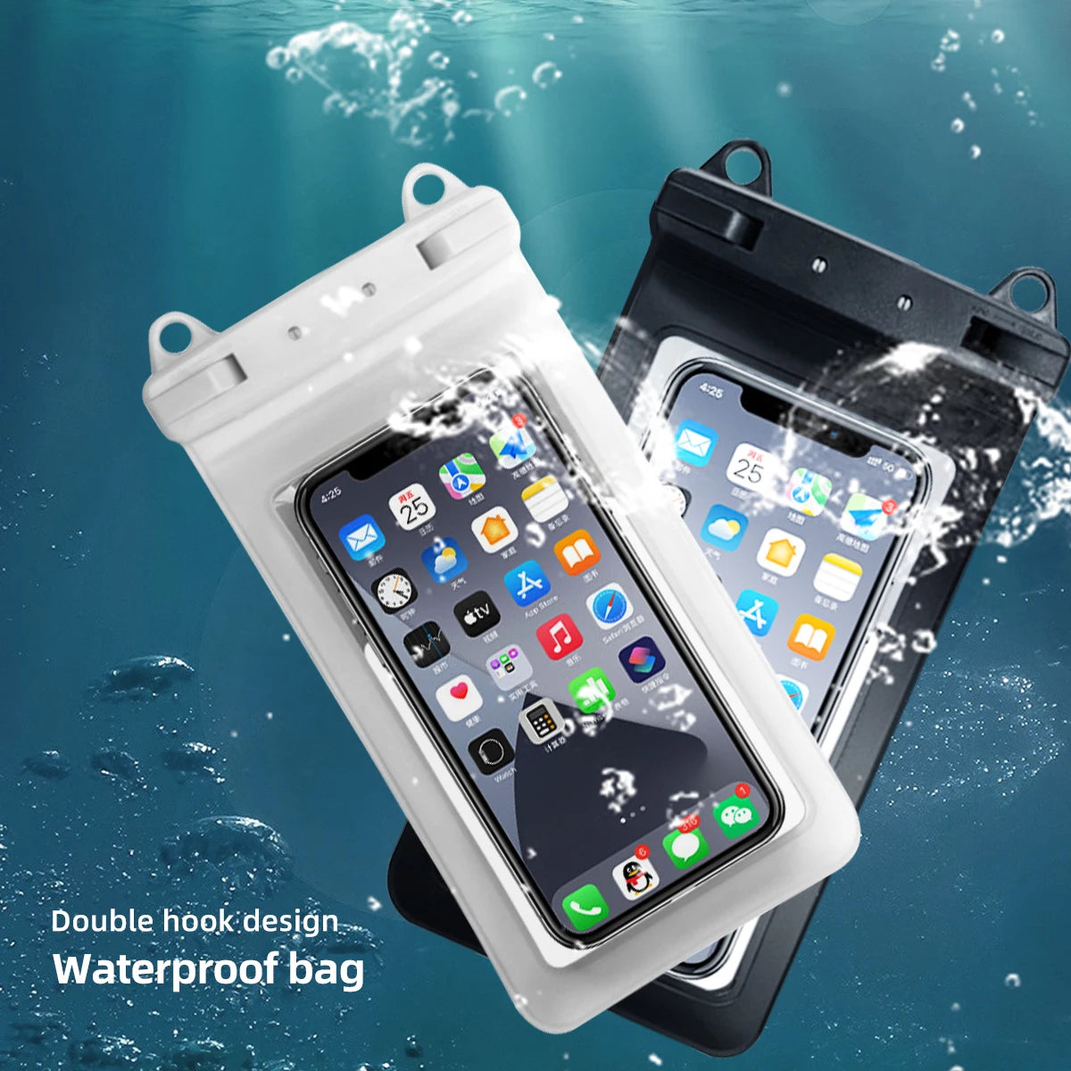 FONKEN Full View Waterproof Case for Phone Underwater