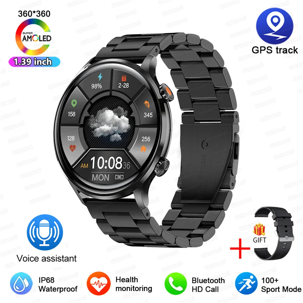 2025 New Smartwatch Women AMOLED HD Screen Always