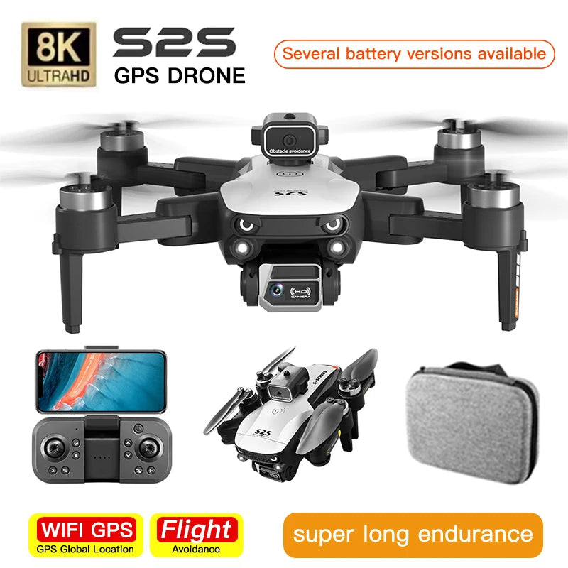 XIAOMI MIJIA S2S Mini Drone Profesional 8K Dual