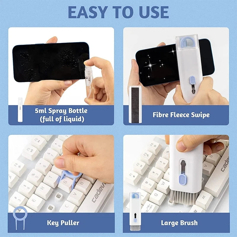 7 in 1 Computer Keyboard Cleaner Brush Kit