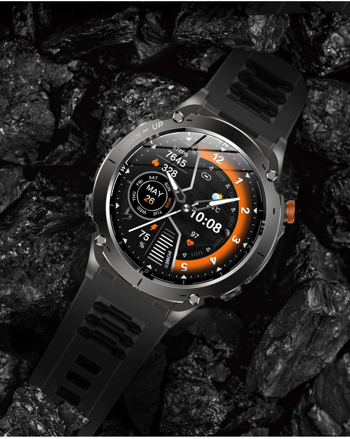 2025 New Smart Watch Men 1000mAh Large Capacity