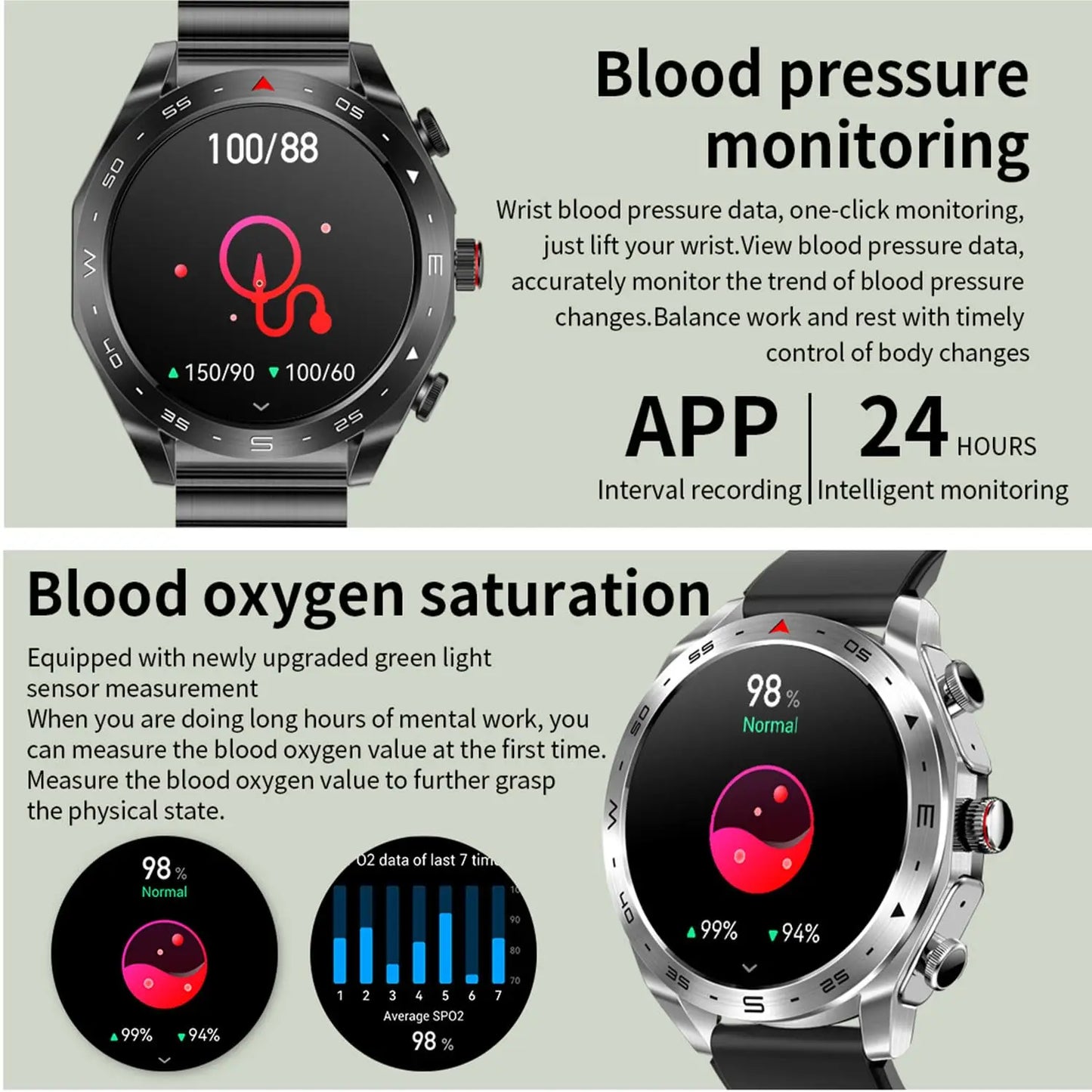 2024 New Smart Watch TWS 2-in-1 Bluetooth Earphones