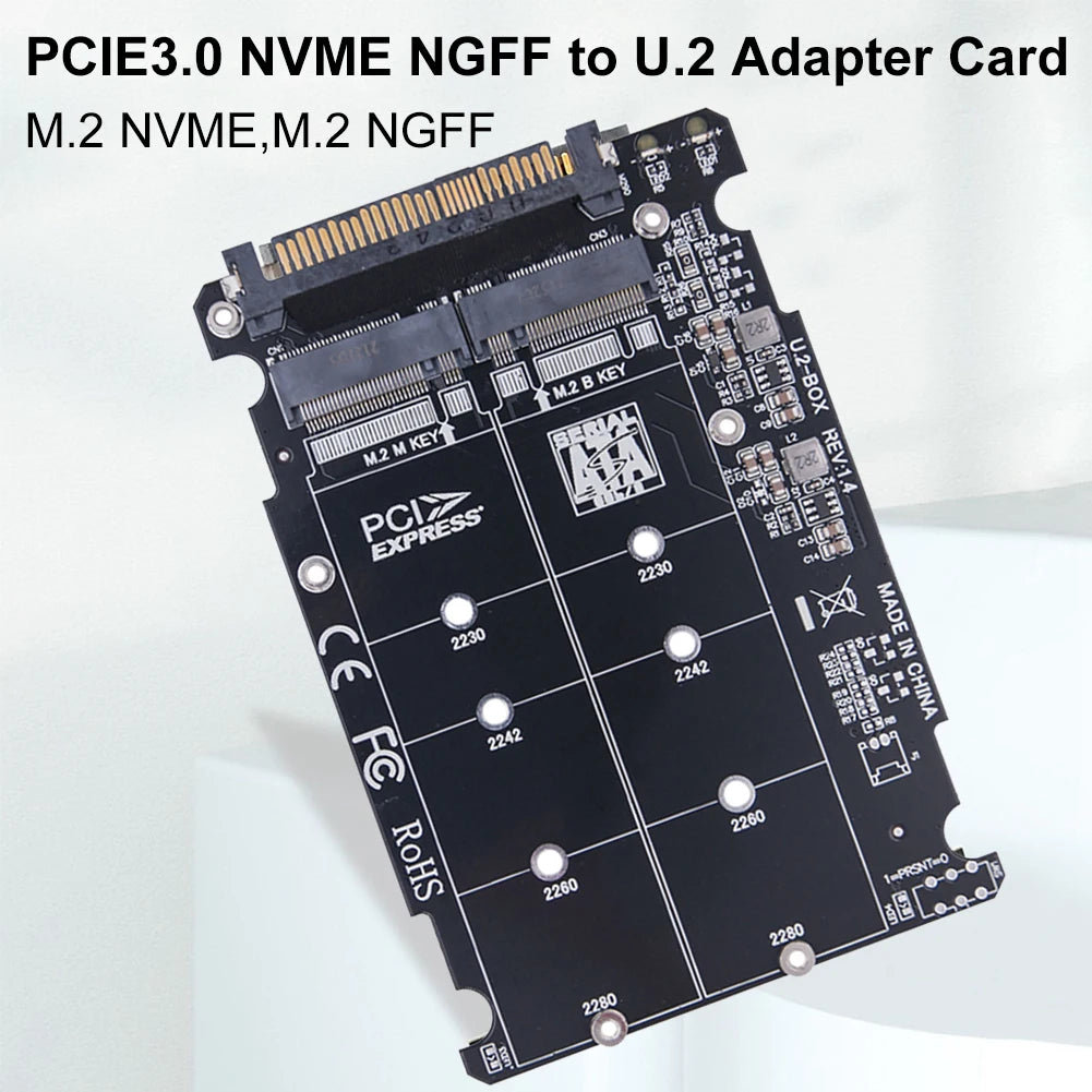 M.2 SSD to U.2 Adapter Card M.2 NVMe