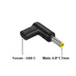 USB C PD to DC Power Connector Universal