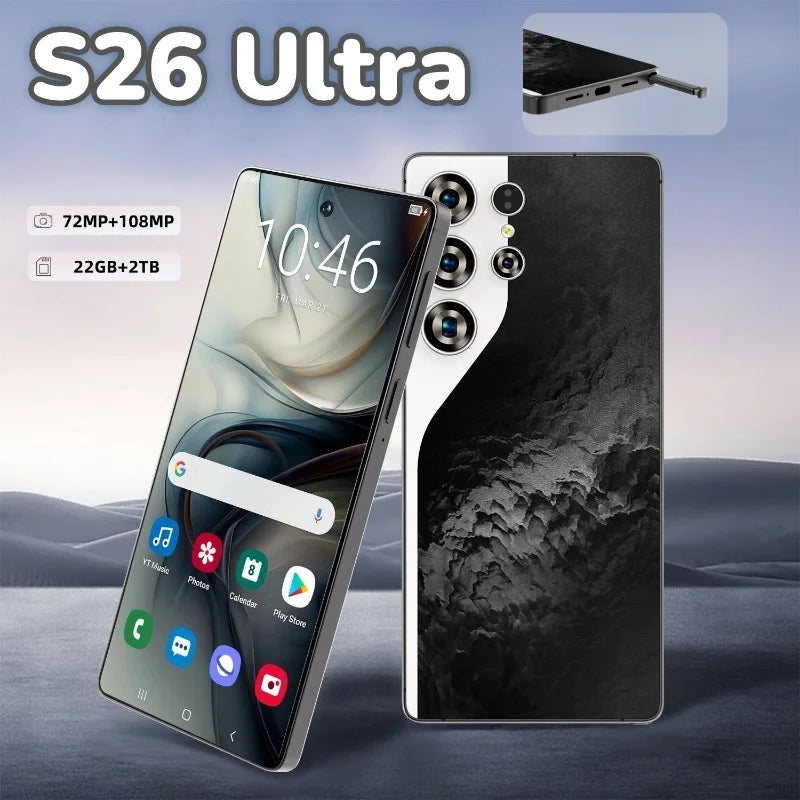 Screen Protector For S26 Ultra Mobile Phones 22GB+2TB