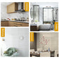 10pcs 3D Wall Sticker classic imitation marble Brick